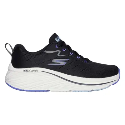 Skechers Women's Max Cushioning Elite 2.0 - Levitate Sneaker in Black/Purple, Size Wide | Textil