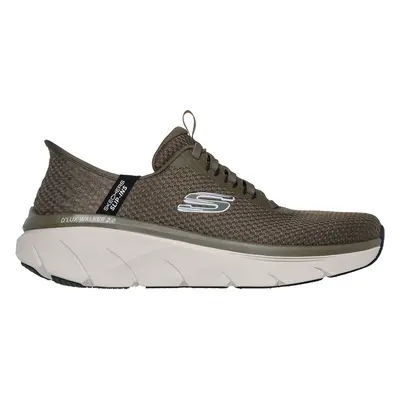 Skechers Men's Slip-ins: D'Lux Walker 2.0 - Taurrel Sneaker in Olive, Size | Textile/Synthetic, 