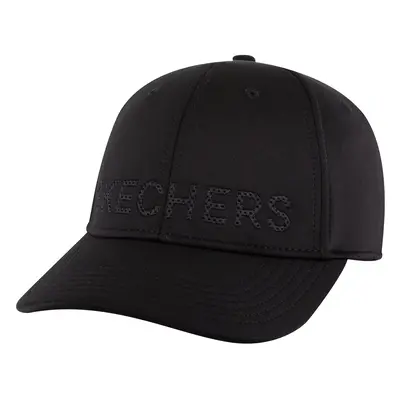 Skechers Women's Tonal Logo Hat in Black | Polyester/Spandex