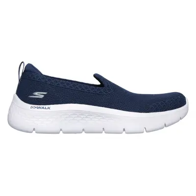 Skechers Women's GO WALK FLEX Slip-On Shoes in Navy Blue, Size | Textile, Vegan, Machine Washabl