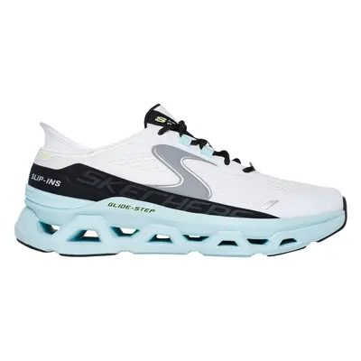 Skechers Men's Slip-ins: Glide-Step Altus Sneaker in White/Blue, Size | Textile/Synthetic