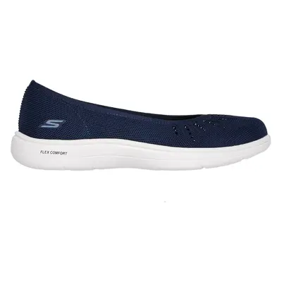 Skechers Women's On-the-GO Flex Radiant - Summer Shoes in Navy Blue, Size | Textile/Synthetic, V