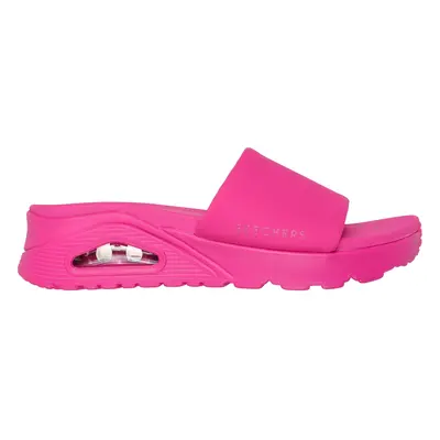 Skechers Women's Uno - Stand Together Sandals in Hot Pink, Size | Synthetic, Vegan