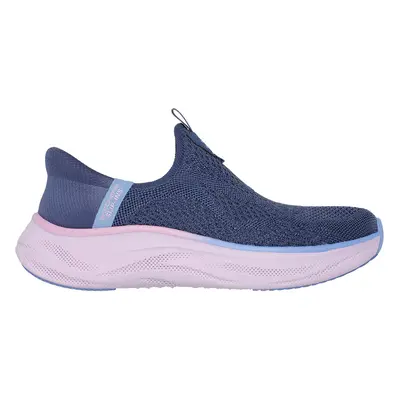 Skechers Women's Slip-ins: Skech Cloud - Dreamy Hues Sneaker in Navy Blue/Purple, Size | Textile