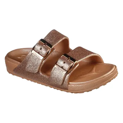 Skechers Women's Foamies: Cali Breeze 2.0 - Shimmering Sands Sandals in Rosegold, Size | Synthet