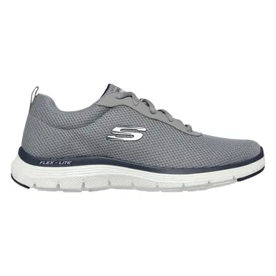 Skechers Men's Flex Advantage 4.0 - Providence Sneaker in Gray/Navy Blue, Size | Textile/Synthet