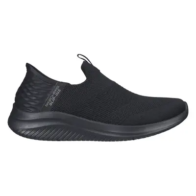 Skechers Women's Slip-ins: Ultra Flex 3.0 - Cosy Streak Sneaker in Black, Size | Textile/Synthet