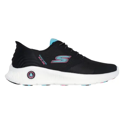 Skechers Women's Slip-ins: GO WALK Anywhere - Vivi Sneaker in Black, Size | Textile/Synthetic, V