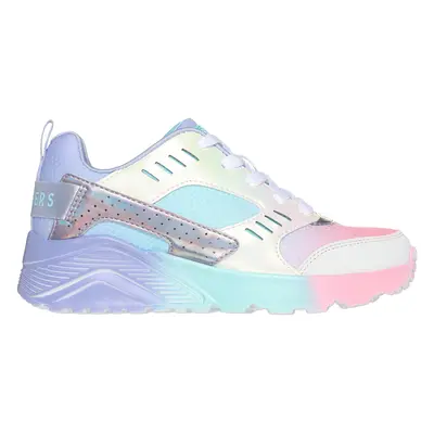 Skechers Girls Uno Lite - Electric Ombre Sneaker in Periwinkle, Size | Synthetic/Textile, Machin