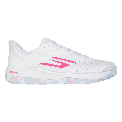 Skechers Women's Viper Court Pro 2.0 Sneaker in White | Synthetic/Textile, Arch Fit