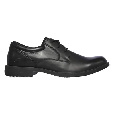 Skechers Men's Dreston - Rasmiss Shoes in Black, Size | Leather/Synthetic