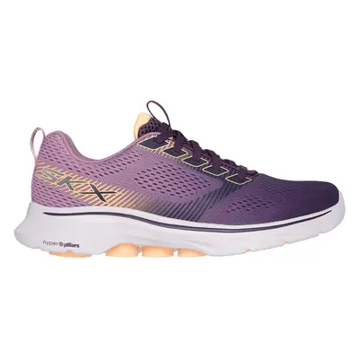 Skechers Women's GO WALK - Hailey Sneaker in Plum, Size | Textile/Synthetic, Vegan, Machine Wash