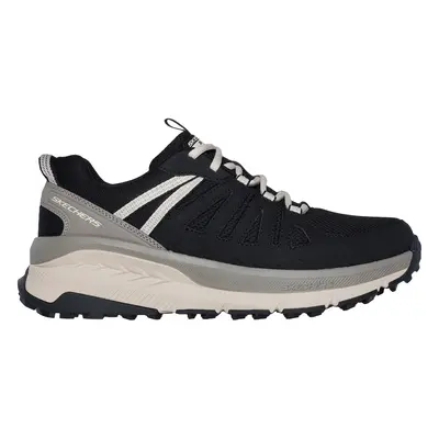 Skechers Men's Switch Back - Venture Seeker Sneaker in Black/Taupe, Size | Synthetic/Textile