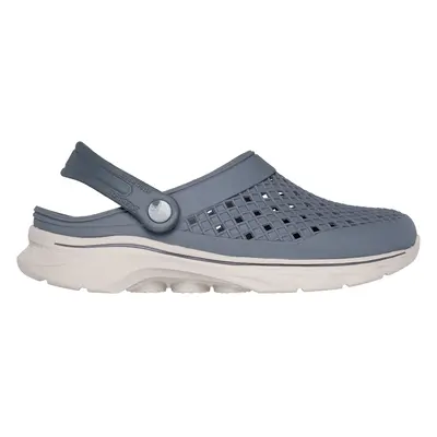 Skechers Men's Foamies: GO WALK - Ambition Mule in Charcoal, Size | Synthetic, Machine Washable