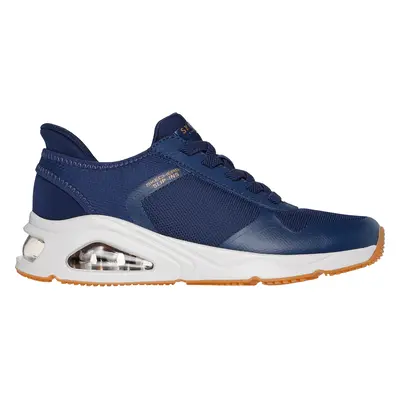 Skechers Women's Slip-ins: Tres-Air Uno - Easy Steppers Sneaker in Navy Blue, Size | Textile/Syn