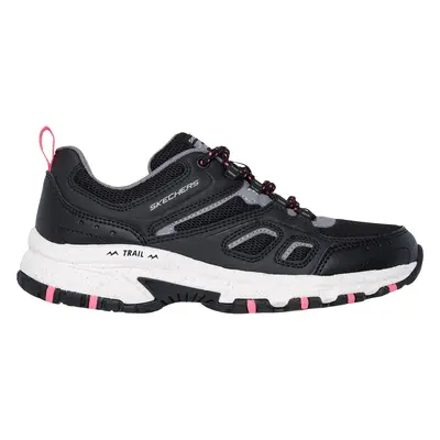 Skechers Women's Hillcrest - Winnisquam Sneaker in Black/Pink, Size | Synthetic/Textile, Vegan