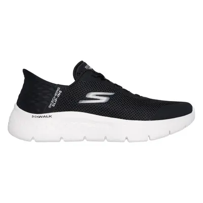 Skechers Women's Slip-ins: GO WALK Flex - Grand Entry Sneaker in Black/White, Size | Textile/Syn