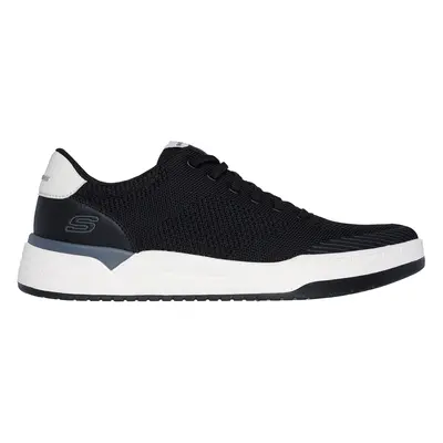 Skechers Men's Relaxed Fit: Corliss - Dorset Sneaker in Black, Size | Textile/Synthetic, Vegan, 