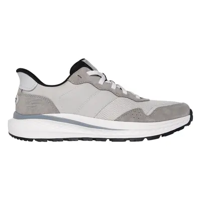 Skechers Men's Slip-ins Relaxed Fit: Slade Ultra - Mercer Sneaker in Gray, Size | Leather/Textil