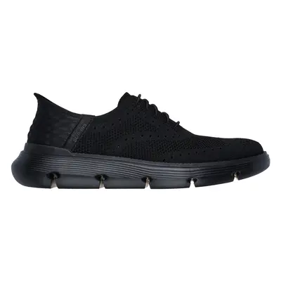 Skechers Men's Slip-ins: Garza - Palma Shoes in Black, Size | Textile, Vegan, Machine Washable