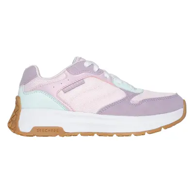 Skechers Girls Lumina Sneaker in Light Pink, Size | Textile/Synthetic, Machine Washable