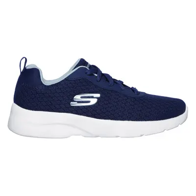 Skechers Women's Dynamight 2.0 - Eye to Eye Sneaker in Navy Blue/Light Blue, Size | Textile/Synt