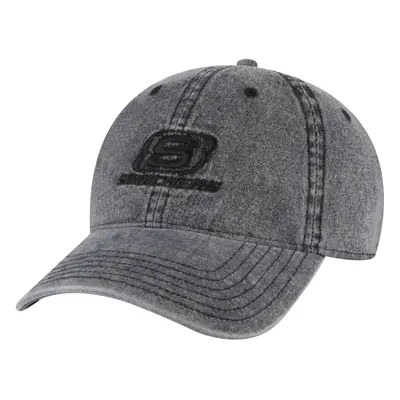 Skechers Denim Embroidered Hat in Black | Cotton