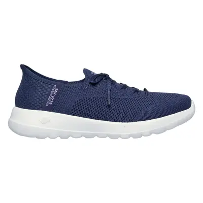 Skechers Women's Slip-ins: GO WALK Joy - Abby Slip-On Shoes in Navy Blue, Size | Textile/Synthet