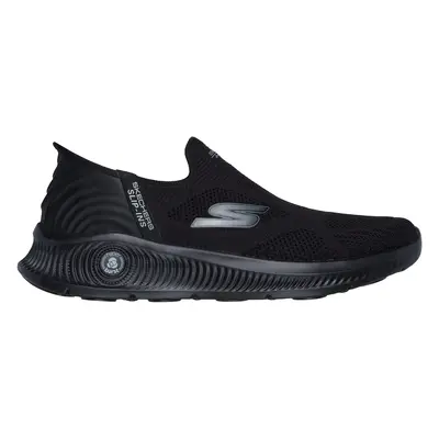 Skechers Men's Slip-ins: GO WALK Anywhere - The Tourist Slip-On Shoes in Black, Size | Textile/S