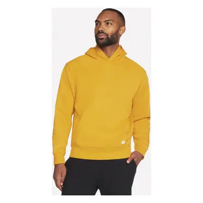 Skechers Men's Skech-Sweats Classic Hoodie in Gold, Size | Cotton/Polyester