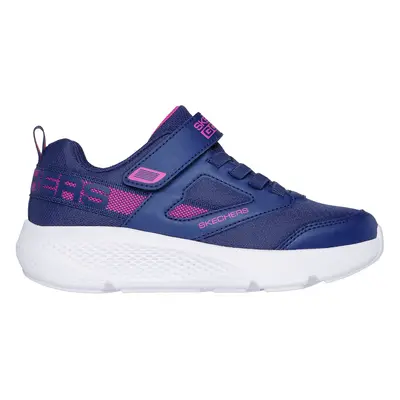 Skechers Girls GO RUN Elevate - Sporty Spectacular Sneaker in Navy Blue, Size | Textile/Syntheti