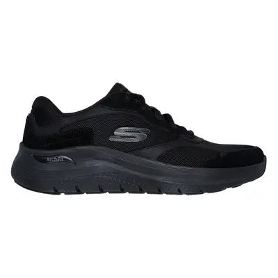 Skechers Men's Arch Fit 2.0 - The Keep Sneaker in Black, Size | Leather/Textile/Synthetic