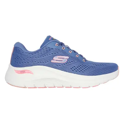 Skechers Women's Arch Fit 2.0 - Big League Sneaker in Blue/Pink, Size | Textile/Synthetic, Vegan