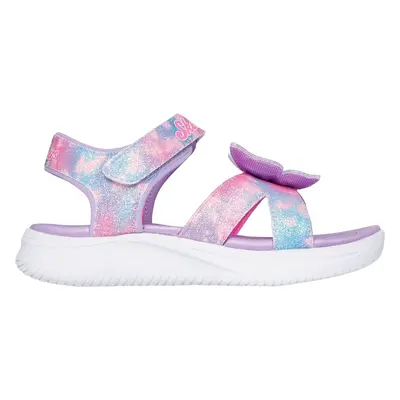 Skechers Girls Jumpsters Sandal - Butterfly Brights Sandals in Lavender, Size | Synthetic