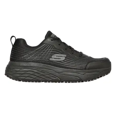 Skechers Men's Work: Max Cushioning Elite SR - Rytas Sneaker in Black, Size | Textile/Synthetic,