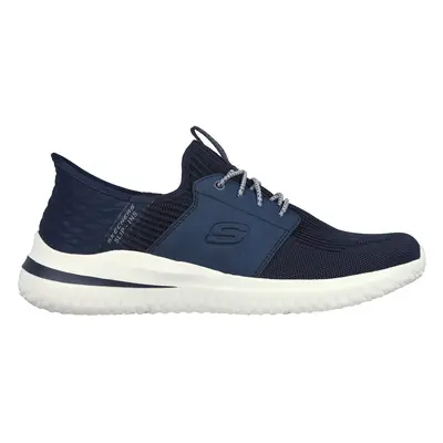 Skechers Men's Slip-ins: Delson 3.0 - Lavell Sneaker in Navy Blue, Size | Textile/Synthetic