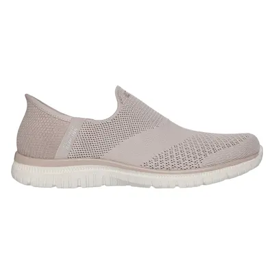 Skechers Women's Slip-ins: Virtue - Sleek Sneaker in Taupe, Size | Textile/Synthetic, Vegan, Mac