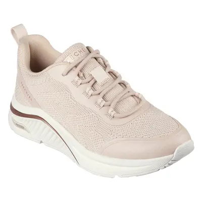 Skechers Women's Arch Fit S-Miles - Sonrisas Wedge in Natural, Size | Textile/Synthetic, Vegan