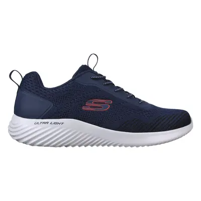 Skechers Men's Bounder - Intread Sneaker in Navy Blue, Size | Textile/Synthetic, Vegan, Machine 