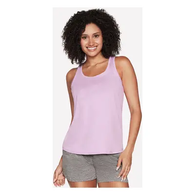 Skechers Women's GO DRI SWIFT Tunic Tank Top in Purple/Periwinkle, Size | Polyester/Spandex