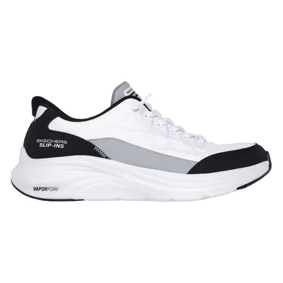 Skechers Men's Slip-ins: Contour Foam - Cosy Fit Sneaker in White/Black, Size | Textile/Syntheti