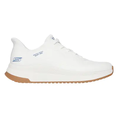 Skechers Men's Slip-ins: BOBS Sport Squad Chaos Sneaker in White, Size | Synthetic/Textile