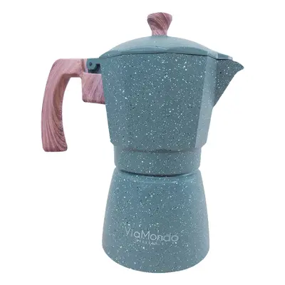 Via Mondo 6 Cup Percolator (Marble Green)