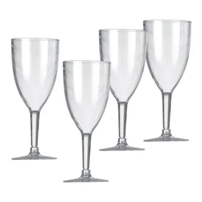 Vango Acrylic Wine Glasses - Set of 4