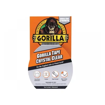 Gorilla Glue 3044701 Gorilla Tape® 48Mm X 8.2M Crystal Clear