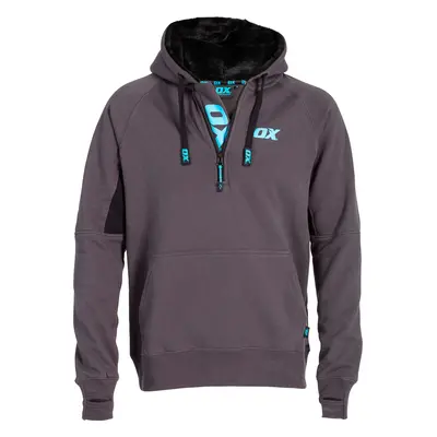 Ox Tools OX-W550406 Ox Hoodie - Xxl - Black - Grey EA