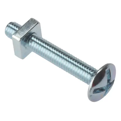 Metalmate MEMRBN650Z Roofing Bolt & Nut Zp M6X50 Box 100