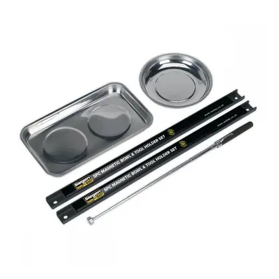 Sealey S0773 Magnetic Bowl & Tool Holder Set 5Pc