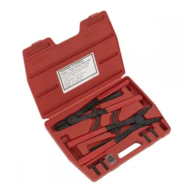 Sealey AK8501 Circlip Pliers Set Internal/External 400Mm Heavy-Duty