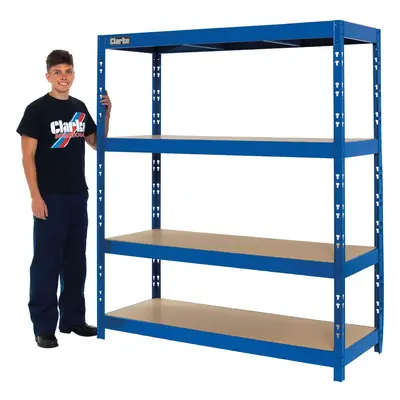 Clarke 6600770 Csm4350Bl 350 Boltless Shelving (Blue)